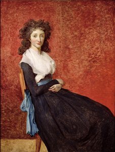 Madame Charles-Louis Trudainen (1769-1802) muotokuva n. 1791-92